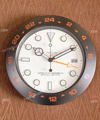 Best Quality Rolex Explorer 2 Dealer Clocks / Rolex Wall Clock Replica